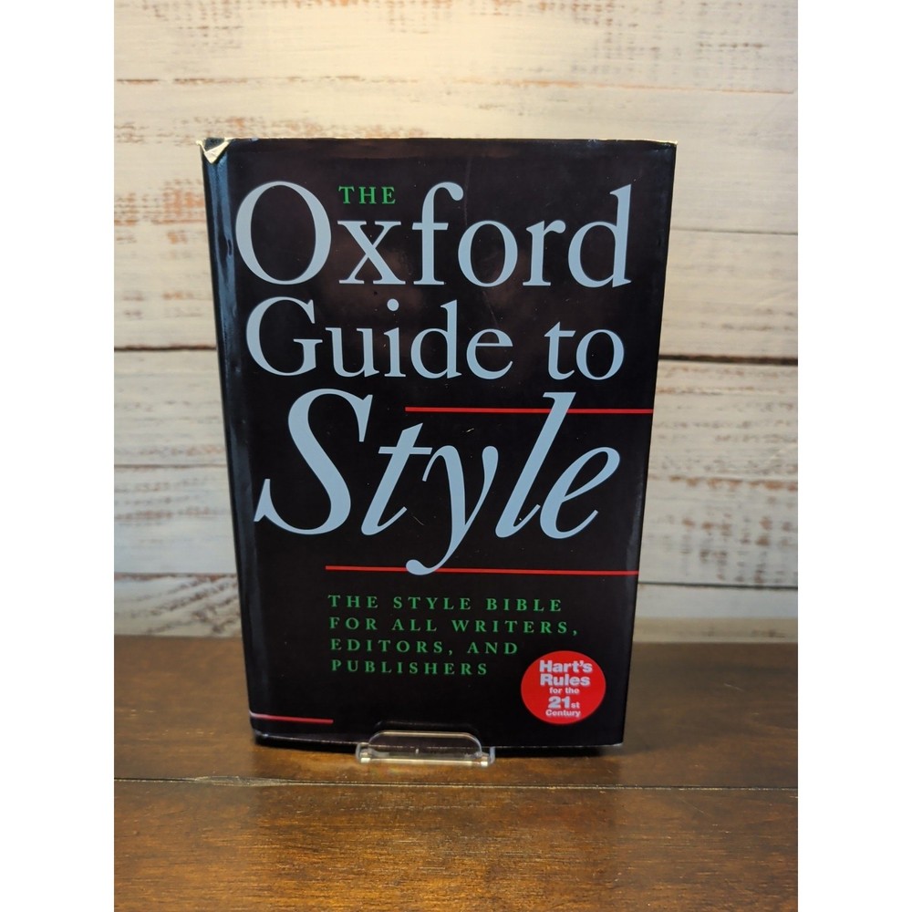 The New Oxford Style Manual by Oxford University Press