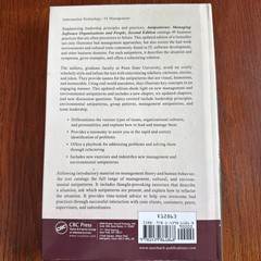 Applied Software Engineering Ser.: Antipatterns : Managing Software…
