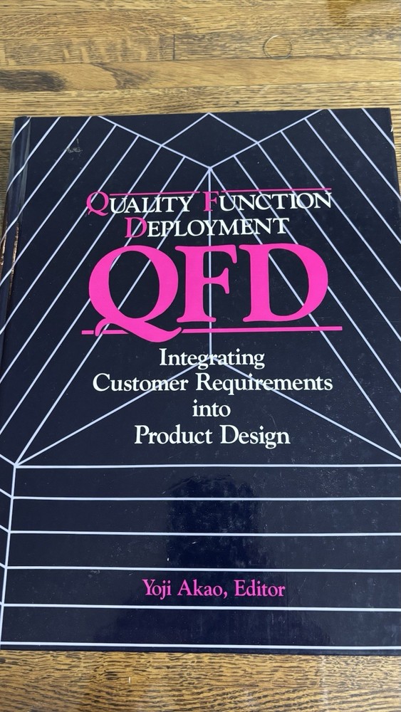 Quality Function Deployment Integrating Customer Requirements Into Product, 1990