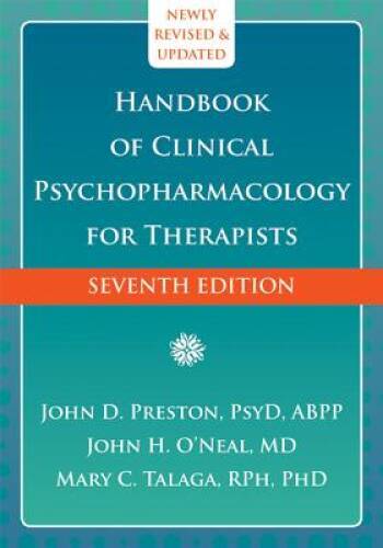 Handbook of Clinical Psychopharmacology for Therapists – Hardcover – VERY GOOD