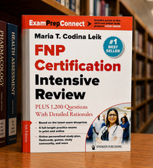 FNP Certification Intensive Review: PLUS 1,200 Practice Questions USA STOCK