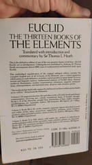 Euclid’s Element- Thirteen books of the elements- Vol.1 Book 1 and 2 DOVER 1956