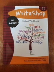 Demme Learning WriteShop II Student Workbook 2 5th Edition Kautzer Oldar – New