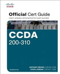 CCDA 200-310 Official Cert Guide by Anthony Bruno: Used