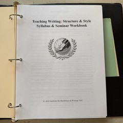 Teaching Writing: Structure and Style [Seminar Workbook] by Andrew Pudewa