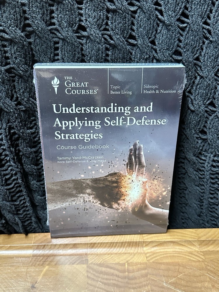 Great Courses Understanding and Applying Self-Defense Strategies Guidebook & DVD