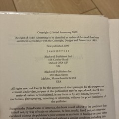 isobel armstrong, radical aesthetic, 1st Edition, Hardback, 2000
