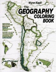 Geography Coloring Book by Wynn Kapit (1997, Trade Paperback)