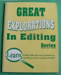 Great Explorations in Editing, Common Sense Press,1995 ALL CLEAN! by LLAL