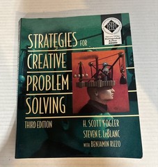 Strategies for Creative Problem Solving by Steven LeBlanc,H Fogler Third Edition