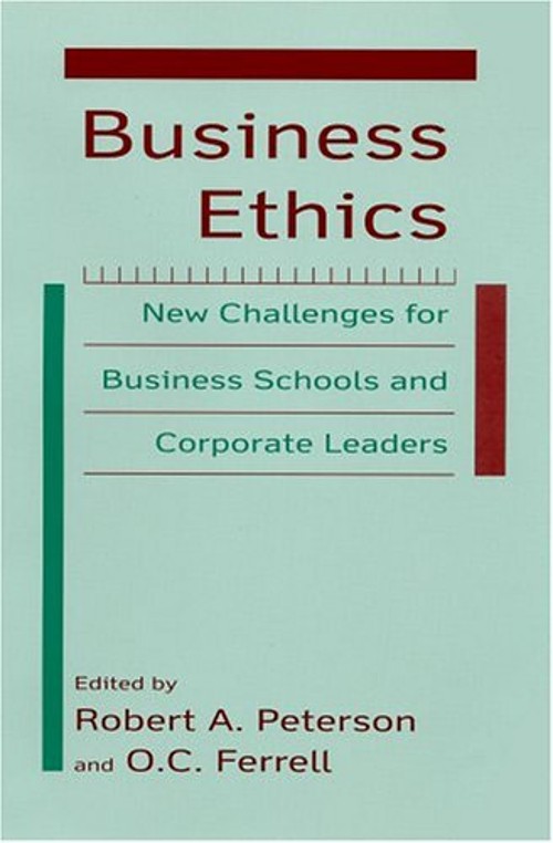 Business Ethics : New Challenges for Business Schools and Corpora