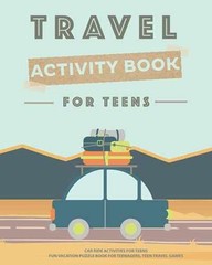 Travel Activity Book for Teens: Car – Paperback, by Global Peach – Very Good