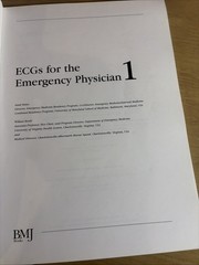 ECGs for the Emergency Physician 1 Mattu Brady BMJ Blackwell 2003 PB ~ UNUSED