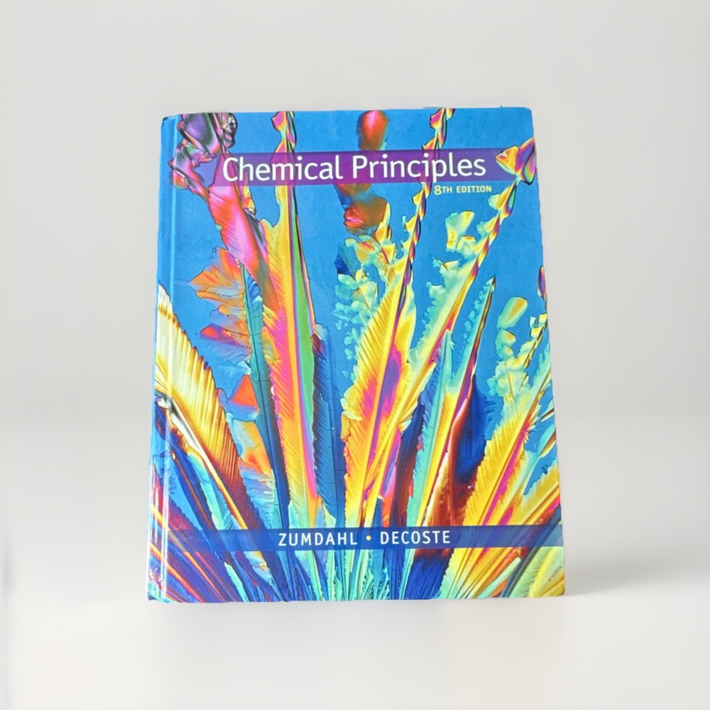Chemical Principles Zumdahl & Decoste 8th Ed Cengage Learning Textbook