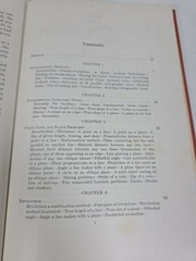 Applied Descriptive Geometry / Problem, 4th Edition by Frank M. Warner (1954 HC)