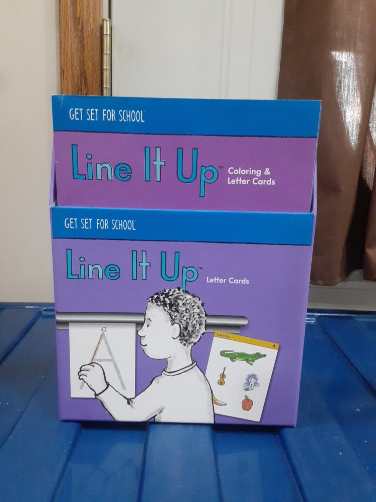Line It Up Letter Cards, Get Set For School, Learning Without Tears, Box Set