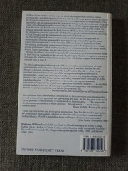 Approaches to Intentionality by William Lyons (1998, Uk-Trade Paper)