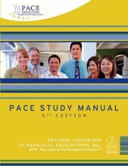 PACE Study Manual, Paperback by National Federation of Paralegal Associa (COR…