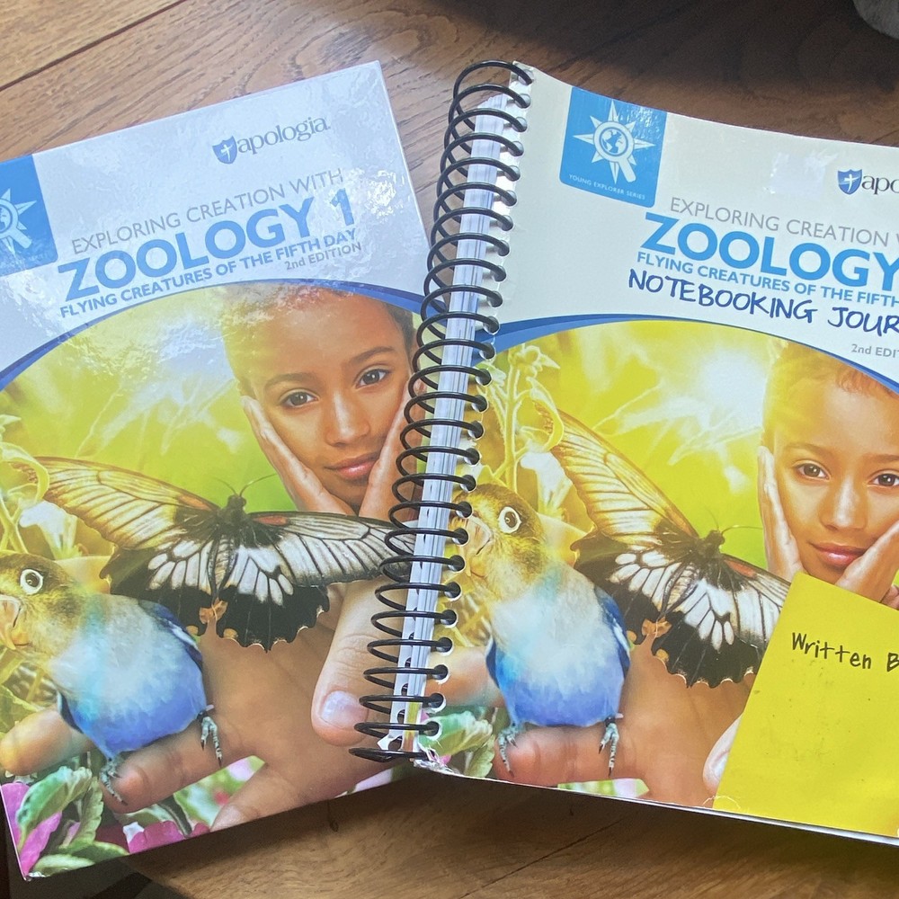 Apologia Zoology 1 Flying Creatures 5th Day Spiral Textbook 2nd Ed Illus
