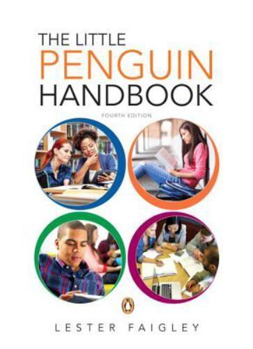 The Little Penguin Handbook; 4th Edition – 9780321945563, Faigley, spiral-bound