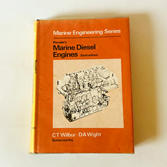 Pounder’s Marine Diesel Engines – 6th Edition – 1984 Wilbur & Wight – Hard Cover