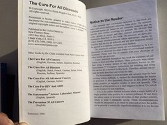 Cure for All Diseases With Many Case Histories Hulda Regehr Clark 2008 PB