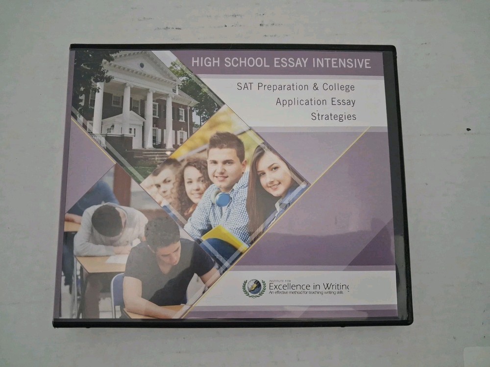 High School Essay Intensive-SAT Preparation & College Application Strategy DVDs