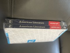 BJU Press American Literature Teacher Edition 3rd Ed Review Copy Set P1 P2