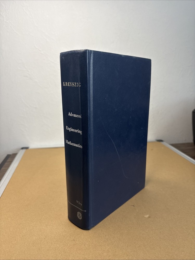 Advanced Engineering Mathematics-Erwin Kreyszig-1962 Vintage Hardcover