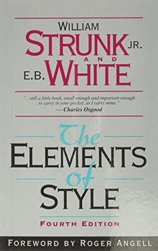 Elements of Style, The, White, E.