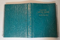 Electric Motor Repair Robert Rosenberg 1960 Double Book Set Fine Mint Condition