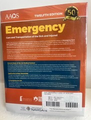 New AAOS Emergency Care And Transportation Of The Sick And Injured, 12th Edition
