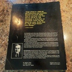 High School : U.S.A. by Jim Richardson 1979 1st Print St. Martin’s Press Softcov