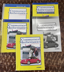 ABEKA High School Consumer Mathematics Homeschool Teacher Kit +Student Textbook