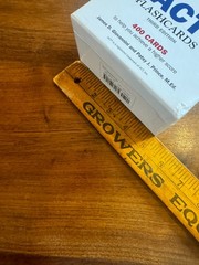 Barron’s ACT Flash Cards 3rd Edition 400 Test Prep Study Set