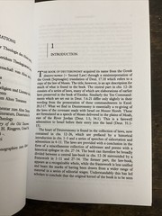 Deuteronomy by R. E. Clements (1989, Uk-Trade Paper)
