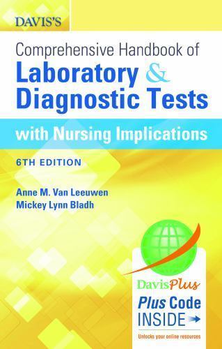 Davis’s Comprehensive Handbook- paperback, 0803644051, Van Leeuwen MA BS MT, new