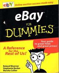 eBay For Dummies by Woerner, Roland,Becker, Stephanie,Collier, Marsha, Good Book