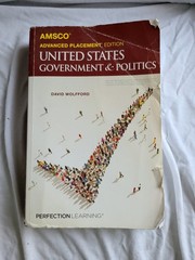 AMSCO Advanced Placement AP United States Government & Politics 3rd edition Used