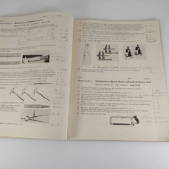 Workbook For General Metals Second Edition by John Feirer 1960 Illustrated PB