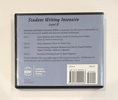 IEW Student Writing Intensive Level B – Complete 5 DVD Set, Andrew Pudewa