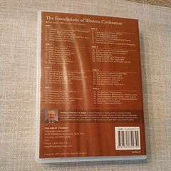 GREAT COURSES HISTORY OF THE UNITED STATES 2ND EDITION & WESTERN CIVILIZATION