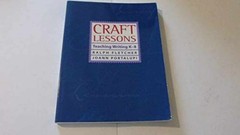 Craft Lessons – Paperback, by Fletcher Ralph; Portalupi JoAnn – Very Good j