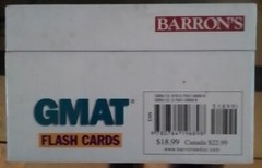Barron’s GMAT Flash Cards by Yusuf Yusufov, Hinda Barlaz, Ender Markal and…