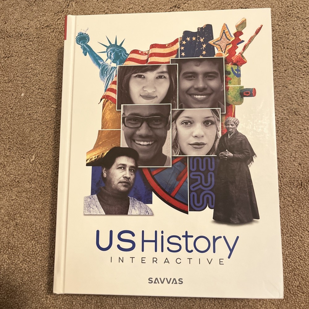 BRAND NEW US HISTORY INTERACTIVE TEXTBOOK-SAVVAS LEARNING COMPANY