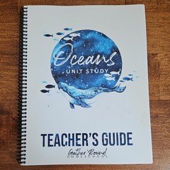 Gather Round Homeschool Oceans Teacher’s Guide Unit Study Book Spiral Bound