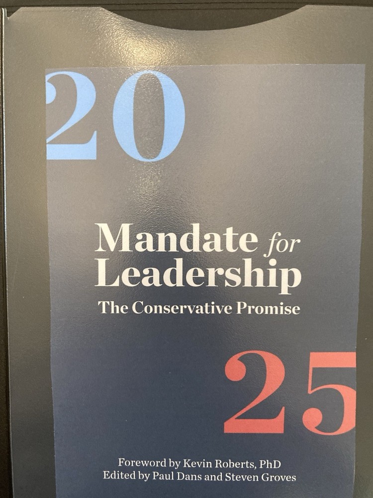 Project 2025 – FULL 922-Page Plan