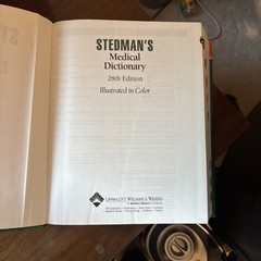 Stedman’s Medical Dictionary 28th edition with CD-ROM 100 OZ. Color