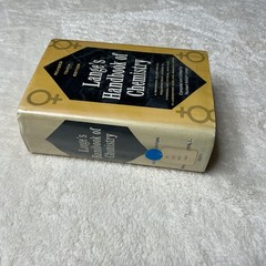Lange’s Handbook of Chemistry Revised 10th Edition by N.A. Lange 1967, Hardcover