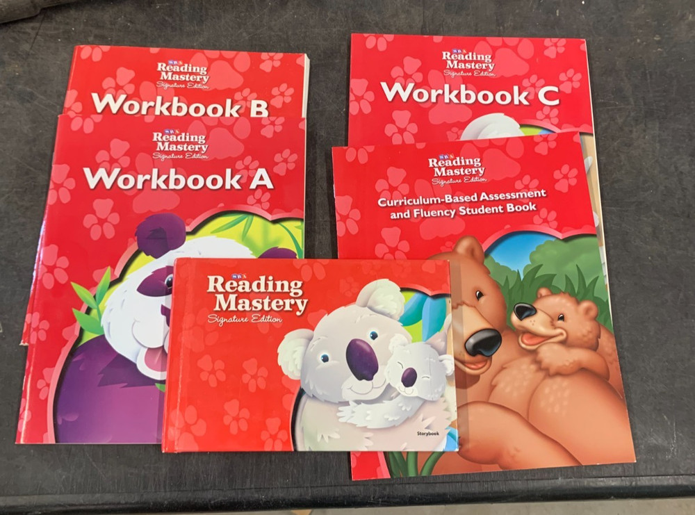 SRA Reading Mastery Signature Edition Grade K Student Workbooks And Storybook
